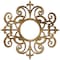 Ekena Millwork Dijon Architectural Grade PVC Pierced Ceiling Medallion, Antiqued Bronze, 16"OD x 5 1/4"ID x 1/2"P CMPP16DIABZ - alternate 1